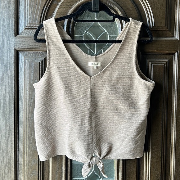 MADEWELL | womens M | tan tank top - Picture 1 of 5